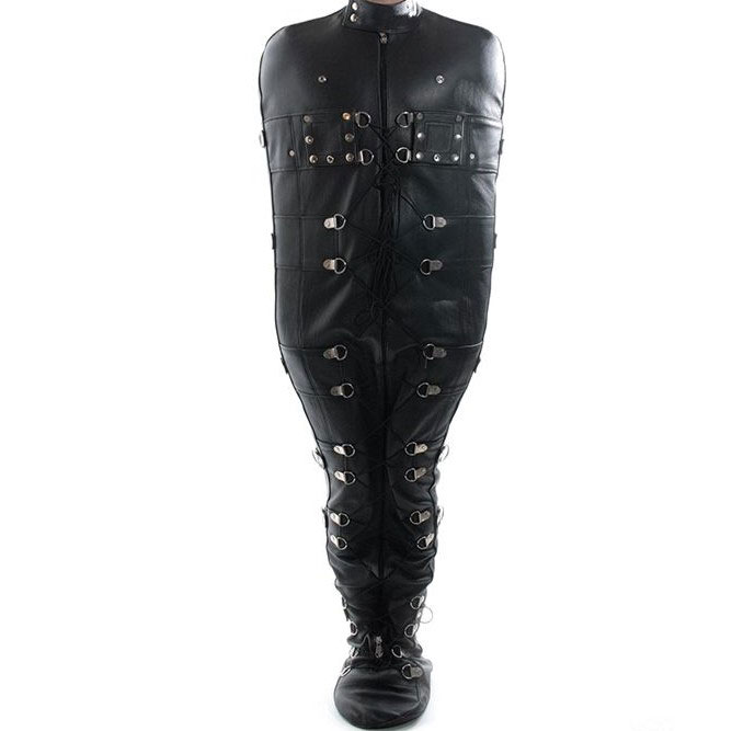Leder Bondagesack + Leder Maske von Fetters  Leder Bondagesack + Leder Maske von Fetters